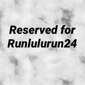 Reserved, do not purchase!